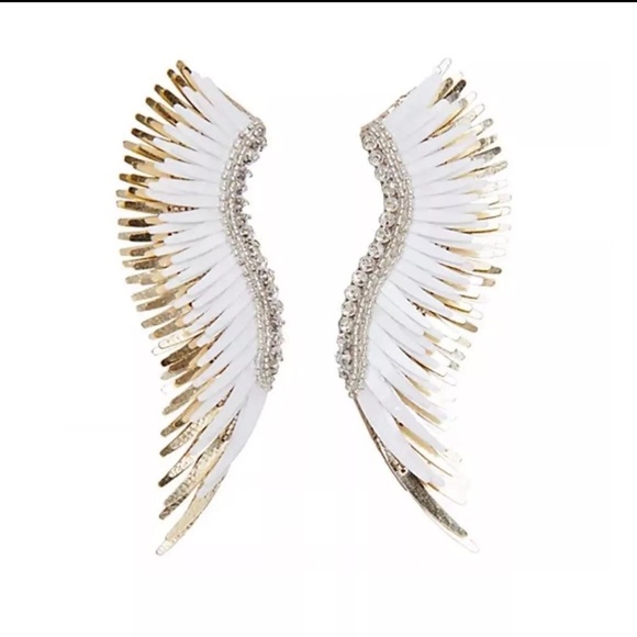 Mignonne Gavigan White Gold Madeline Earrings - Picture 5 of 7